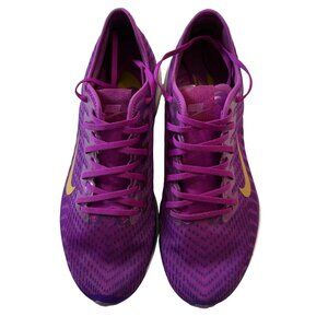 Nike ZoomX Pegasus Turbo 2 Running Shoes BV7757-500  Vivid Purple Womens Size 8
